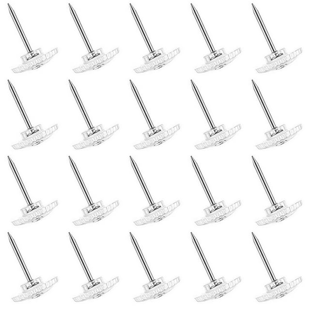 OULII 100 Pcs Goupille de Poussée Décorative en Forme de Roue à Engrenages Couleur Assortie pour Fournitures de Bureau