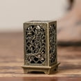 thumbnail image 2 of Vintage Dragon Design Incense Burner Antique Brass Finish, Traditional Asian Style, Decorative Aromatherapy Holder, 2 of 5