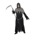 thumbnail image 4 of Grim Reaper Robe Costume Adult Black Halloween Accessories Large Male Fancy Dress Party Book Week, 4 of 4