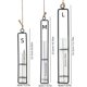 thumbnail image 3 of 1pc Iron Flower Vase, Nordic Black Wall Mounted Hanging Vase For Flower, 3 of 5