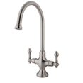 thumbnail image 1 of Kingston Brass Ks1768Alls Classic Kitchen Faucet With Brass Sprayer -, 1 of 2