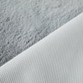 thumbnail image 5 of Nanshing Mayen Faux Fur Accent Rug, Grey, 30" x 46", 5 of 6