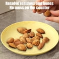 thumbnail image 6 of Sentmoon Gifts 10-Pack Household Fruit and Snack Plates Sectioned Serving Dishes for Dry Fruits Nuts Appetizers Lightweight Durable Party Tableware Reusable Catering Snack Dish Set for Home Events, 6 of 6