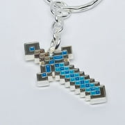 Key Chain - Minecraft - Diamond Sword Metal New Toys Gifts Licensed j3483