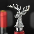 thumbnail image 1 of 1 Uds. De tapón de vino, tapón de botella de aleación de acero inoxidable reutilizable para colección de vino tinto, sellador de ahorro de cerveza de champán espumoso, 1 of 5