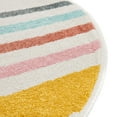 thumbnail image 5 of Unique Loom Whimsy Kids Collection Area Rug - Rainbow (4' 1" Round Ivory/Yellow), 5 of 9