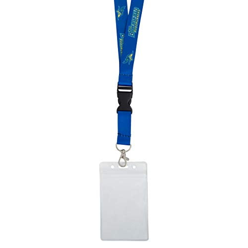 w//Pouch St Bonaventure University SBU Bonnies NCAA Car Keys College ID Badge Holder Lanyard Keychain Detachable Breakaway Snap Buckle