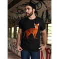 thumbnail image 3 of Abyssinian Cat Seeing  T-Shirt Men -Image by Shutterstock, Male Large, 3 of 4