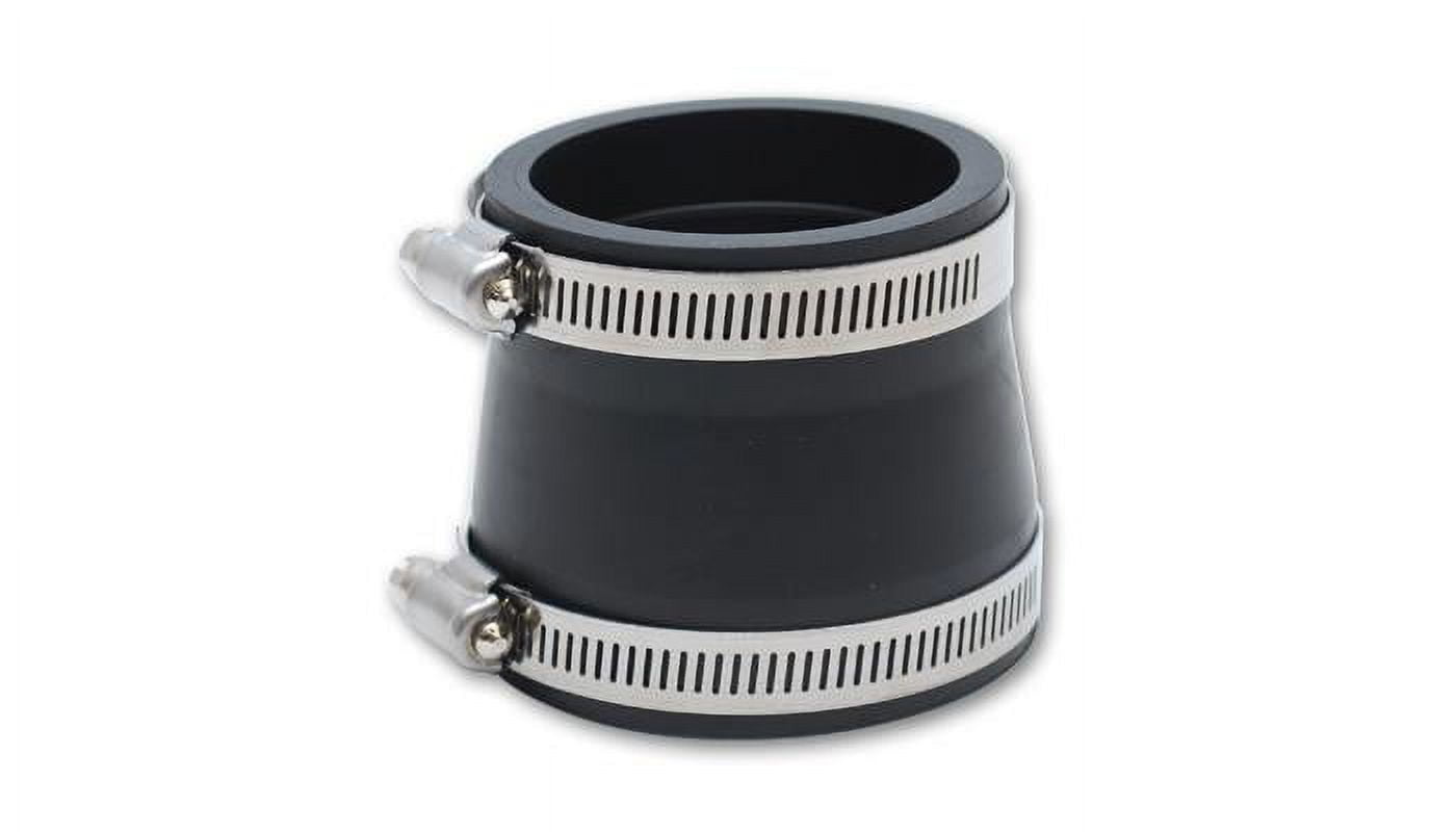 Vibrant Performance 12710 VIB12710 2-1/4IN ID X 3IN ID X 3IN LONG NON REINFORCED SILICONE REDUCER - BLACK
