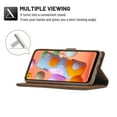 thumbnail image 4 of Samsung Galaxy A11 Wallet Case, Dteck Premium PU Leather Wallet Pocket Credit Card Slots Folio Phone Case Compatible With Samsung Galaxy A11, Brown, 4 of 5