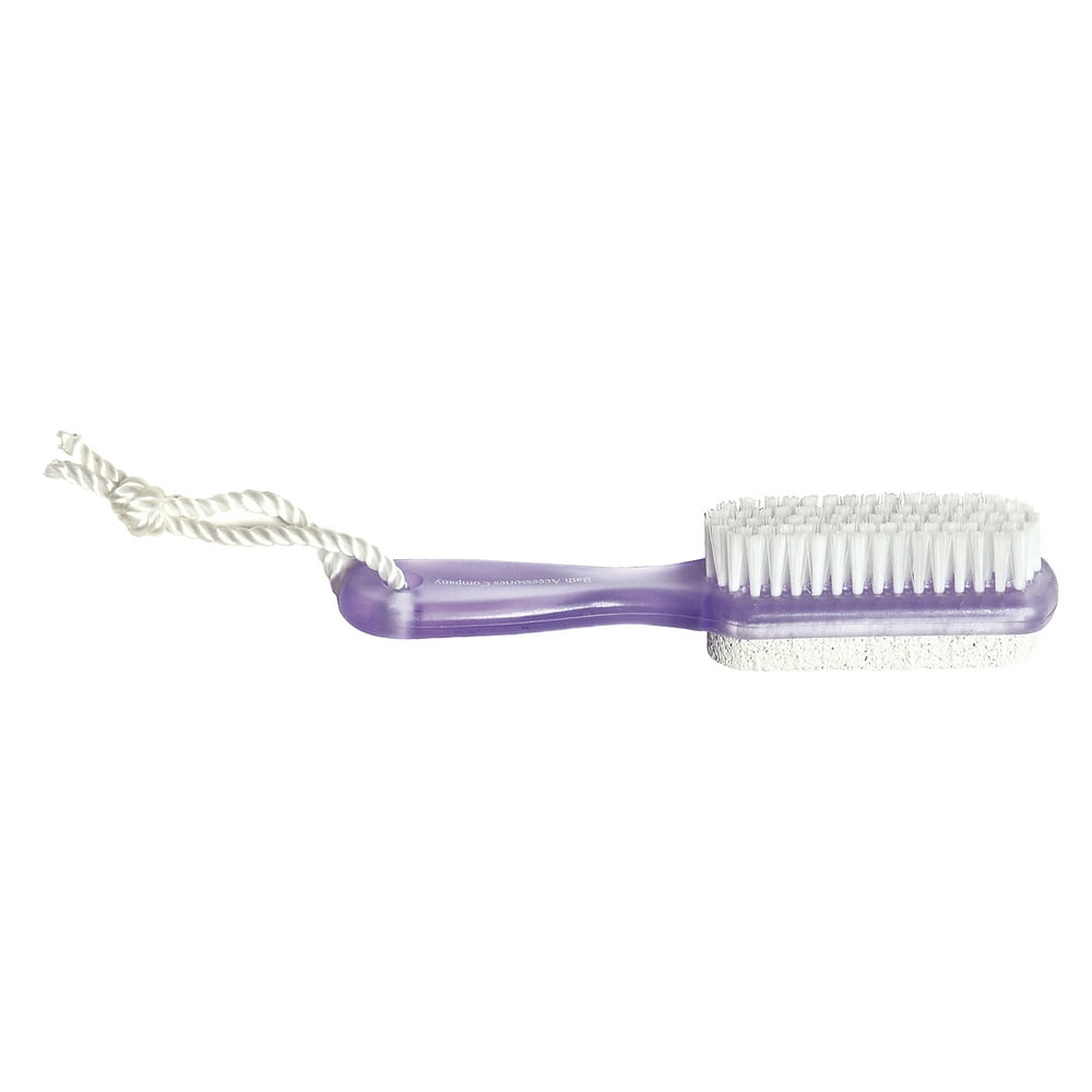 Spa Sister Frosted Pumice Brush Duo, Lavender