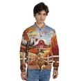 thumbnail image 4 of Thanksgiving Golden Retriever Pilgrim Grateful, Thankful, Blessed Fall Welcome All Over Print 3D Baseball Jacket Goldens Dog Lover Gifts Idea Bomber Jacket Softball - 00021, 4 of 6