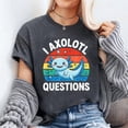 thumbnail image 2 of I Axolotl Questions Funny Kids T-Shirt Unisex, Sizes S-5XL, Tbun, 2 of 5