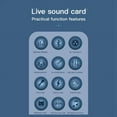 thumbnail image 6 of Q6S Live Sound Card Audio Interface with DJ Mixer Effects and Voice Changer Audio Mixing Console for Streaming, 6 of 8
