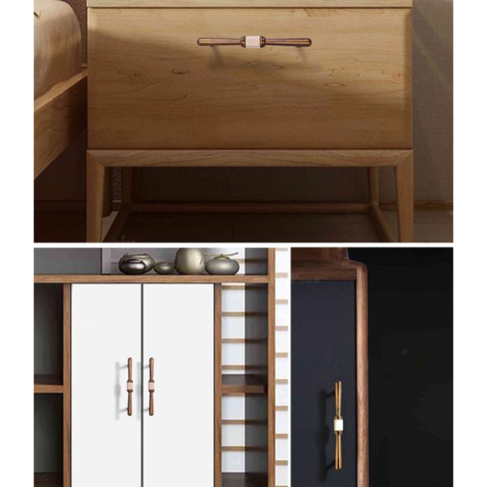 2 Pieces Ceramic Vintage Cupboard Pulls Furniture Kitchen Drawer Handles Antique Handles,Chrome-Plated Bow Pulls Closet Door Knobs Cupboard Door Handles
