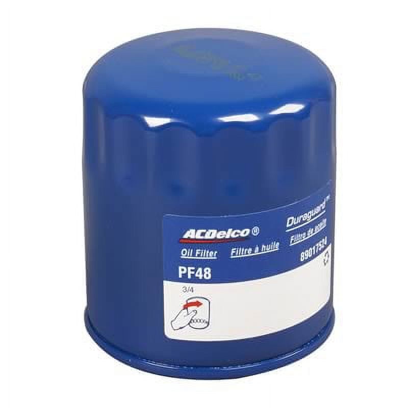 (3 pack) ACDelco PF48 Original Equipment Professional Engine Oil Filter Height 3.24" Length 3.31"