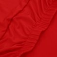 thumbnail image 4 of Jinveno Chaise Élastique Pure Couvrant, Hôtel et Bureau Jointed Couvrant Rouge, 4 of 7