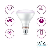 Philips Smart LED 65-Watt BR30 Floodlight Light Bulb, Color & Tunable White, Dimmable, E26 (1-Pack)