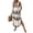 Beige, variant on Summer Dresses for Women Boho Halter Dress Sundresses Beach Vacation Clothes Travel Clothes 2026 Maxi Dress M