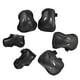 thumbnail image 1 of EeaseMX Kit de protección deportiva de 6 piezas, rodilleras, coderas y muñequeras, talla M, color negro., 1 of 8