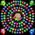 thumbnail image 2 of Anillo Sosation para Halloween, 100 unidades, con luces LED parpadeantes, 2 of 5