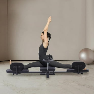 TBVECHI 360° Leg Stretcher Fitness Stretch Trainer, Heavy Duty Leg Stretcher Split Machine, Improve Leg Flexibility for Home Gym Split Machine Training Fitness, black