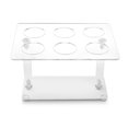 thumbnail image 2 of Billuyoard Soporte de cono de helado, soporte de exhibición de postres y magdalenas, estante transparente acrílico para Waffles enrollados a Decoración del hogar, 2 of 6