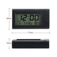 thumbnail image 4 of ABS Digital Car Electronic Clock with Calendar and Thermometer for Dashboard Use, 4 of 8
