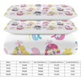 thumbnail image 2 of HAHDAXIA Mermaid Background Bedding Solid Comforter Set for All Seasons 3 Pieces(1 Comforter+2 Pillowcases) Soft Microfiber Bedding Set Queen(90"x90"), 2 of 7