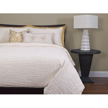 Siscovers Bamboo Pattern Matelasse 6 Piece Cotton Duvet Cover Set