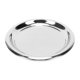 thumbnail image 2 of Bandeja Redonda De Acero Inoxidable Para Servir, 35 Cm, ​​Metal Pulido Con Espejo, Bandeja De Barra Plateada, Circular Para Servir Bebidas, Aperitivos, Postres, Whisky, 2 of 7