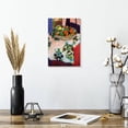 thumbnail image 2 of Elephant Stock Basket With Oranges Wall Art - Vertical Canvas Wall Art - Dining Room Wall Decor - Food And Drink Canvas - Red And Blue Decor By Henri Matisse - 8" x 12", 2 of 8