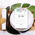 thumbnail image 3 of Koyal Wholesale Wild Flowers Wedding Advice & Well Wishes Guest Book Cards for Bride and Groom, 56 Pack, 3 of 5