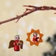 thumbnail image 5 of Adornos navideños de 48 piezas, joyería artesanal de madera, colgante de árbol, decoraciones colgantes de muñeca, juego de juguetes bonitos, regalo de Navidad y Año Nuevo, 5 of 5