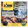 thumbnail image 2 of Lodge 14" / 10 Quart Seasoned Cast Iron Deep Camp Dutch Oven, 2 of 7