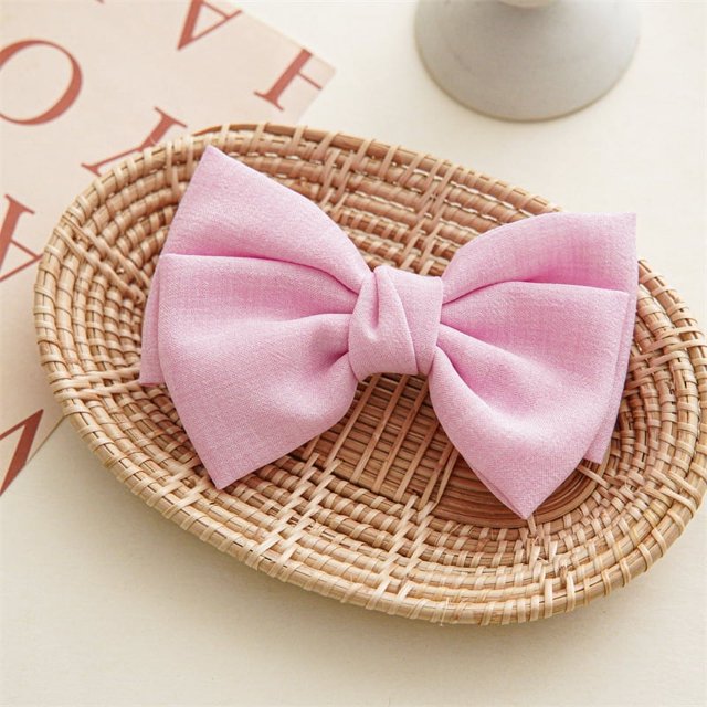 Horquilla para el pelo con lazo, horquilla de tela para mujer, horquilla con resorte, joyería