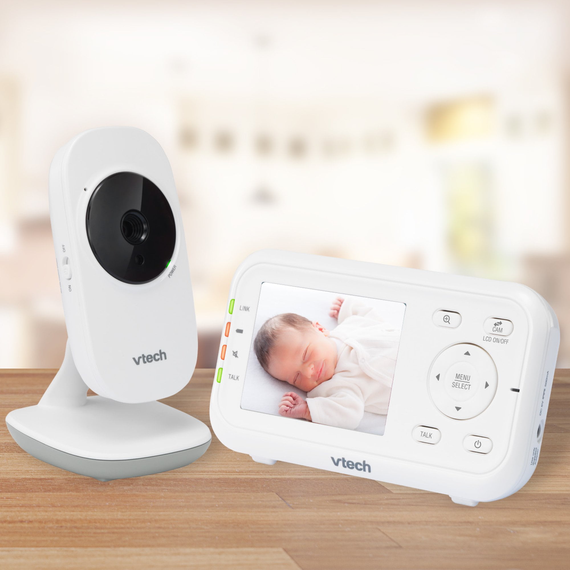 vtech full color digital video baby monitor