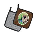 thumbnail image 2 of Carolines Treasures 7074PTHD Keeshond Paire de Porte-Pot, 2 of 3