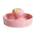 thumbnail image 2 of Yhmxh Ceramic Bird Feeding Bowl, Cute Bird Food Dish, Splatter Proof Parrot Cockatiel Feeder Dish, Heavy Base Ceramic Bird Feed Bowl for Small Medium Parrots Pet Bird Cage Daily Feeding Supplies, 2 of 6