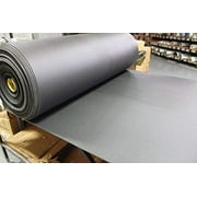 BLACK 2LB Closed Cell Foam - Auto Upholstery Crafts 1/8" Thick,