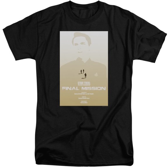 Star Trek Tng Season 4 Episode 9 Adult Tall T-Shirt 18/1 T-Shirt Black