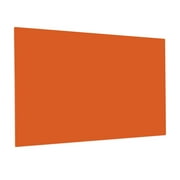 Floating Magnetic Eraser Glass Board 24" X 36" Inches Eased Corners - Peach