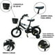 thumbnail image 3 of Bicicleta Infantil Negra Para Niños Rodada 12 Color Negro, 3 of 4