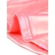 thumbnail image 5 of INSPIRAR CHIC Camisetas sin mangas para mujeres, tops cortos metálicos brillantes, XL Rosa claro, 5 of 6