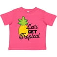 thumbnail image 3 of Inktastic Lets Get Tropical with Pineapple Boys or Girls Toddler T-Shirt, 3 of 5