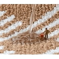 thumbnail image 5 of Granjero Gordo Alfombra de baño de fibra ultrafina, ultra suave, antideslizante y que absorbe el agua, Diamante - Cian, 5 of 5