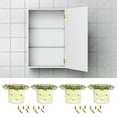 thumbnail image 3 of 4Pcs Self Closing Cabinet Hinges Kitchen Cabinet Hinges Furniture Hardware, 3 of 11