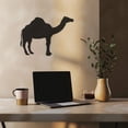 thumbnail image 6 of Violaura Camel Metal Wall Art - Easy to Install Hanging Perfect for Home, Living Room Decor (24.0" x 18.5"), 6 of 8