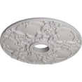 thumbnail image 3 of Ekena Millwork 18"OD x 3 1/2"ID x 1 3/8"P Norwich Ceiling Medallion (Fits Canopies up to 4 1/2"), Hand-Painted Ultra Pure White, 3 of 6