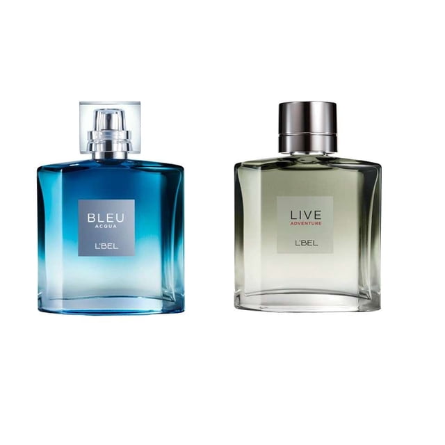 Set de perfumes Bleu Acqua + Live Adventure 100 ml c/u